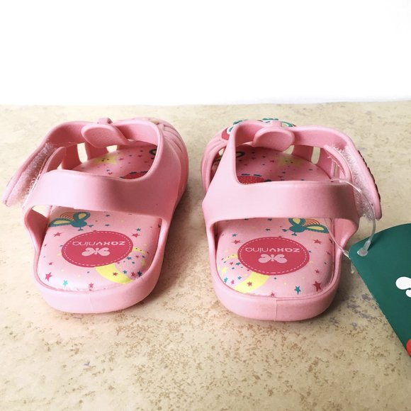 Zaxy Glow in the Dark Soft Jelly Owl Star Sandal - Picture 3 of 7